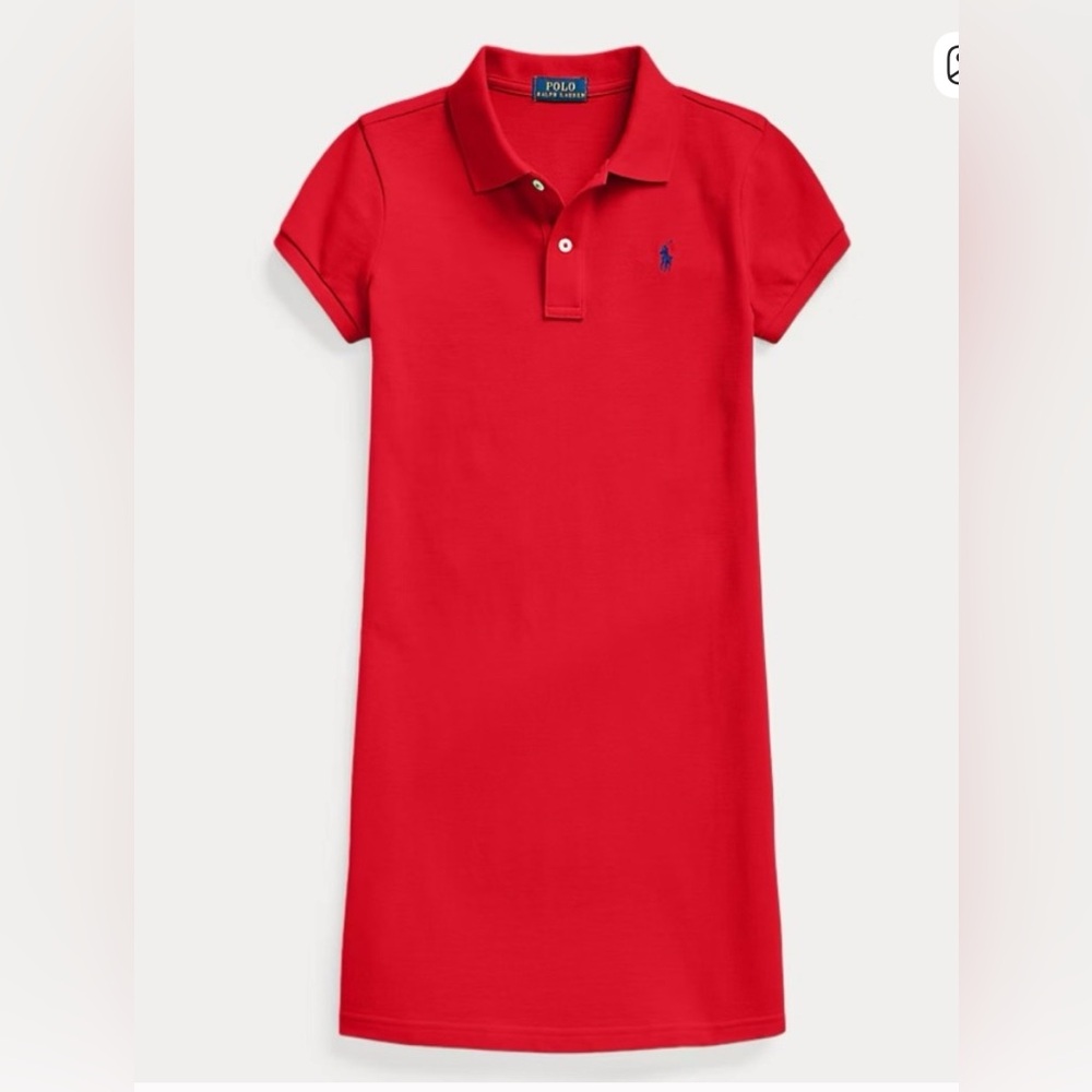Ralph Lauren Sport Pink Shirt Dress size S